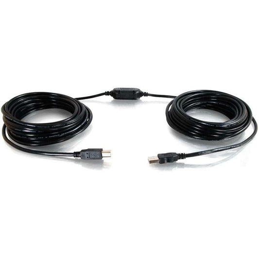 Main Image for C2G 25ft USB Cable - USB A to USB B Cable - Active - Center Boost - M/M