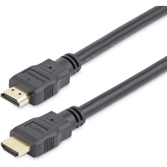 Main Image for StarTech.com 1ft/30cm HDMI Cable, 4K High Speed HDMI Cable with Ethernet, Ultra HD 4K 30Hz Video, HDMI 1.4 Cable, HDMI Monitor Cord, Black