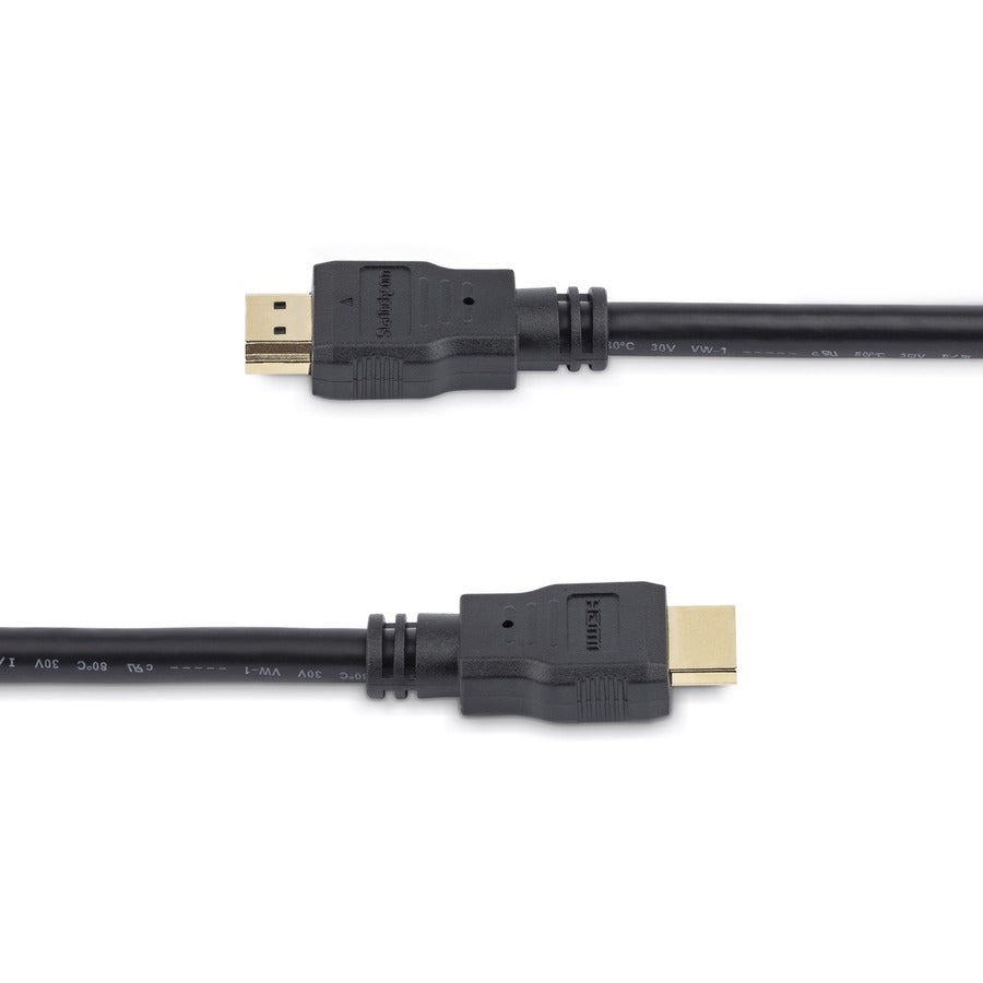 Alternate-Image2 Image for StarTech.com 10ft (3m) 4K High Speed HDMI Cable with Ethernet, 4K30Hz, HDMI 1.4 Monitor Cable, New version available HDMI2-CABLE-4K60-10F