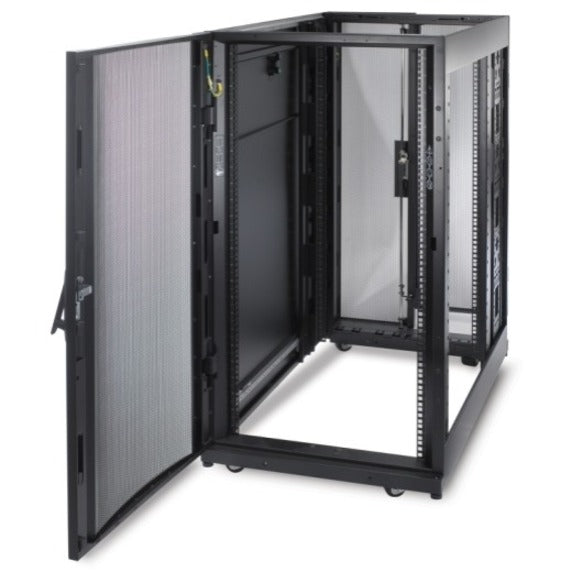 Alternate-Image1 Image for APC NetShelter SX, Server Rack Enclosure, 24U, Black, 1198.5H x 600W x 1070D mm [TAA]