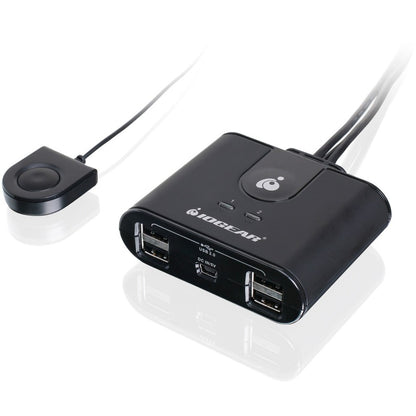 Alternate-Image2 Image for IOGEAR 2x4 USB 2.0 Peripheral Sharing Switch