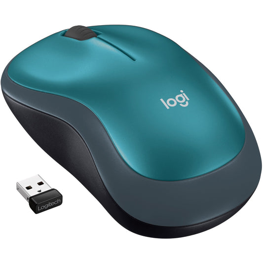 Main Image for Logitech M185 Wireless Mouse, 2.4GHz with USB Mini Receiver, 12-Month Battery Life, 1000 DPI Optical Tracking, Ambidextrous, Compatible with PC, Mac, Laptop (Blue)