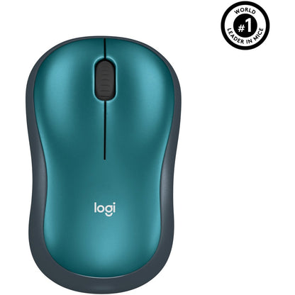 Alternate-Image5 Image for Logitech M185 Wireless Mouse, 2.4GHz with USB Mini Receiver, 12-Month Battery Life, 1000 DPI Optical Tracking, Ambidextrous, Compatible with PC, Mac, Laptop (Blue)
