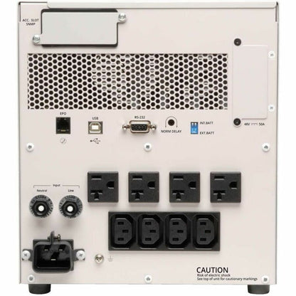 Rear Image for Tripp Lite by Eaton UPS SmartPro 120V 2.2kVA 1.92kW UL 60601-1 Medical-Grade Line-Interactive UPS Extended Run SNMPWEBCARD Option Full Isolation USB DB9 Serial