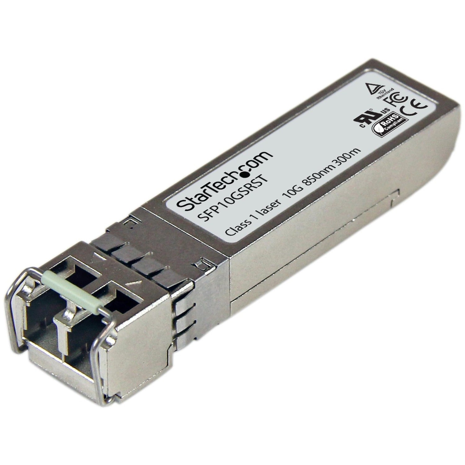 Main Image for StarTech.com Cisco SFP-10G-SR Compatible SFP+ Module - 10GBASE-SR - 10GE Gigabit Ethernet SFP+ 10GbE Multimode Fiber MMF Optic Transceiver