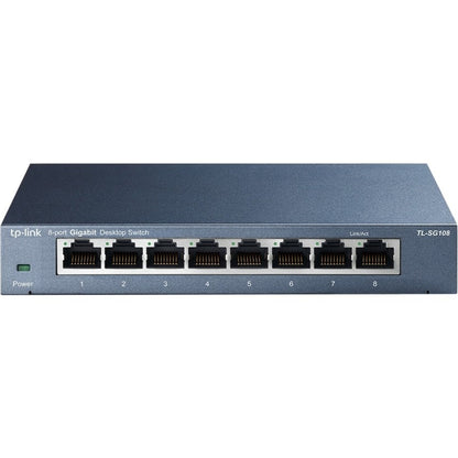 Main Image for TP-LINK TL-SG108 - 8 Port Gigabit Unmanaged Ethernet Network Switch