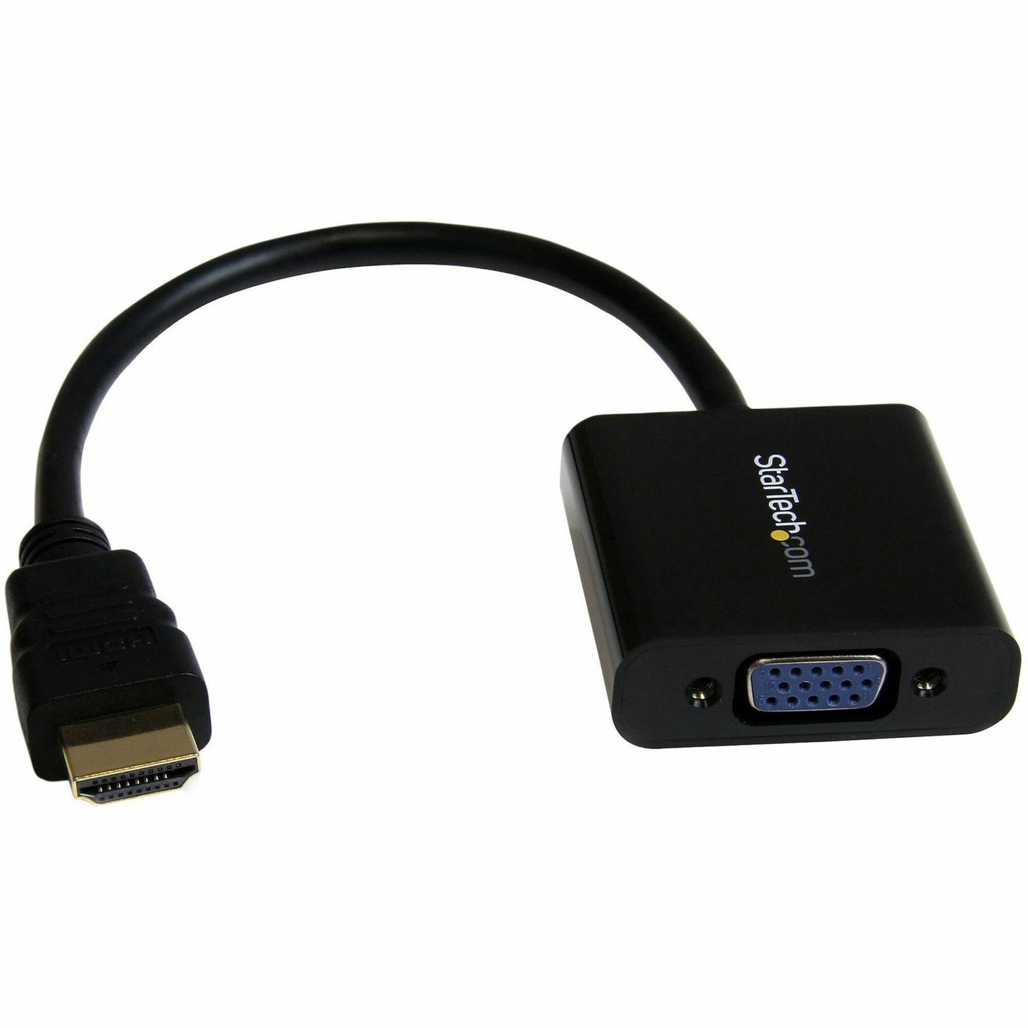 Main Image for StarTech.com HDMI to VGA Adapter - 1080p - 1920 x 1080 - Black - HDMI Converter - VGA to HDMI Monitor Adapter