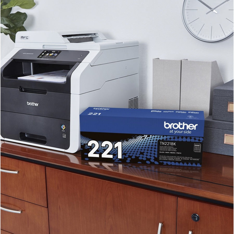 Alternate-Image6 Image for Brother Genuine TN221BK Black Toner Cartridge