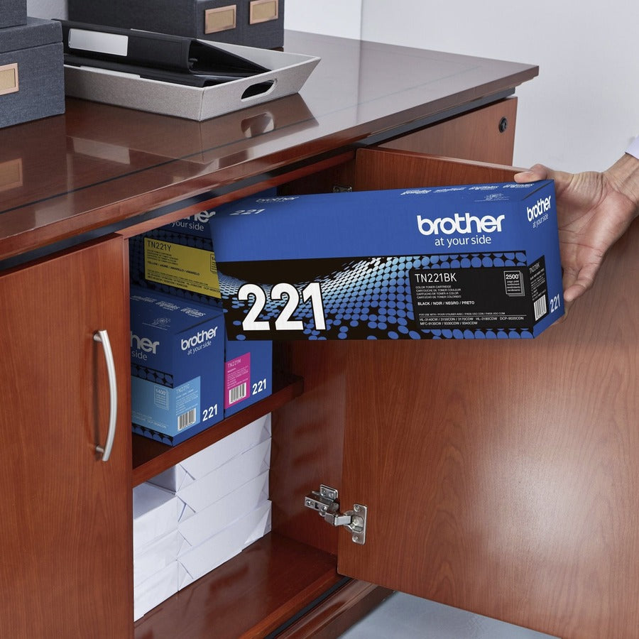 Alternate-Image4 Image for Brother Genuine TN221BK Black Toner Cartridge