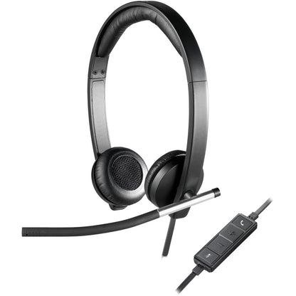 Left Image for Logitech USB Headset Stereo H650e
