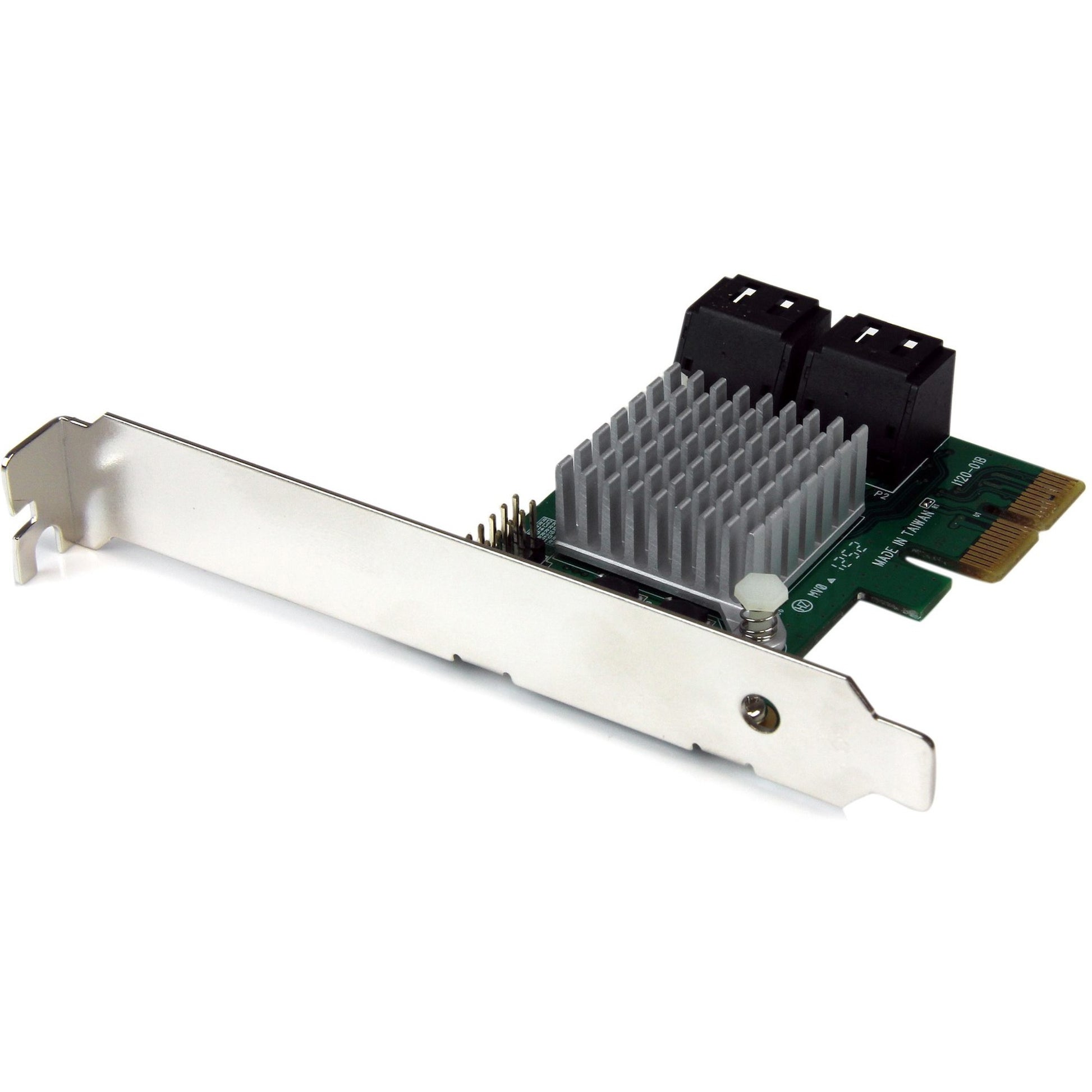 Main Image for StarTech 4 Port PCI Express 2.0 SATA III 6Gbps RAID Controller Card with HyperDuo SSD Tiering, TAA