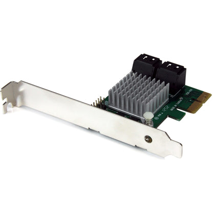 Main Image for StarTech 4 Port PCI Express 2.0 SATA III 6Gbps RAID Controller Card with HyperDuo SSD Tiering, TAA