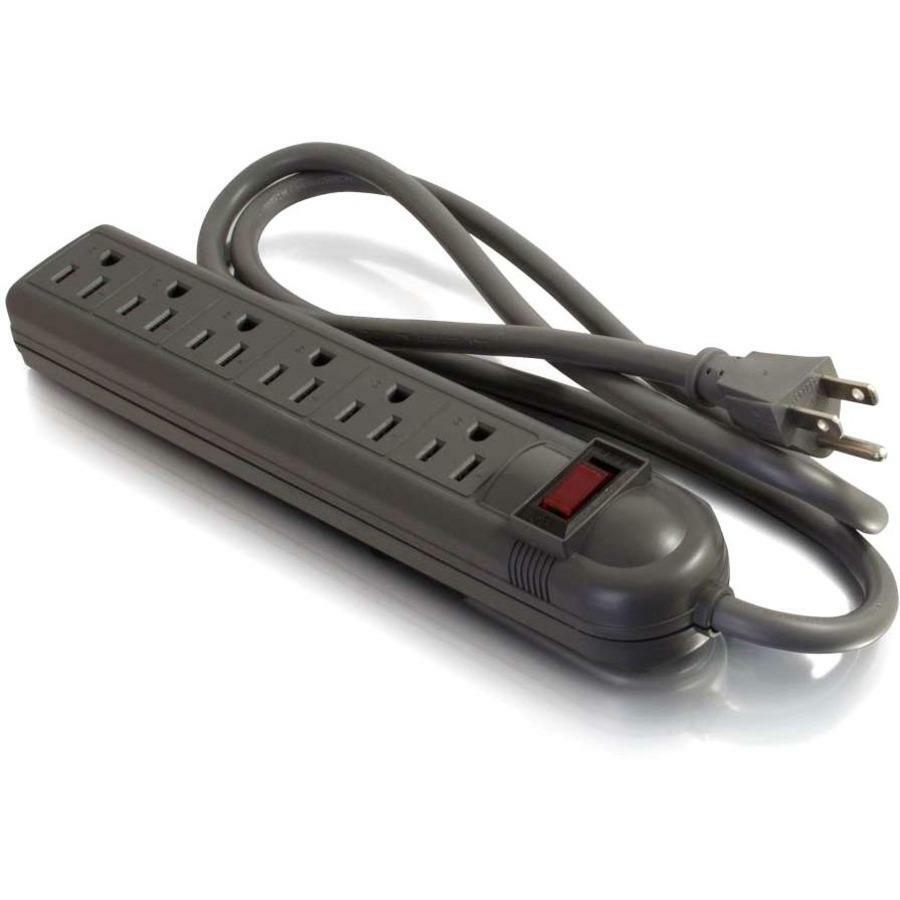 Main Image for C2G 6-Outlet Power Strip with Surge Suppressor