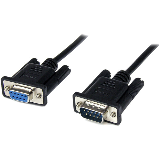 Main Image for StarTech.com 1m Black DB9 RS232 Serial Null Modem Cable F/M