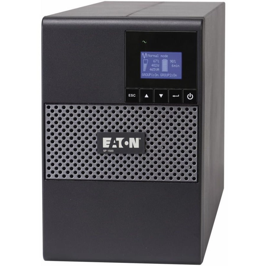 Main Image for Eaton 5P 1550VA 1100W 230V Line-Interactive UPS, C14 Input, 8 C13 Outlets, True Sine Wave, Cybersecure Network Card Option, Tower