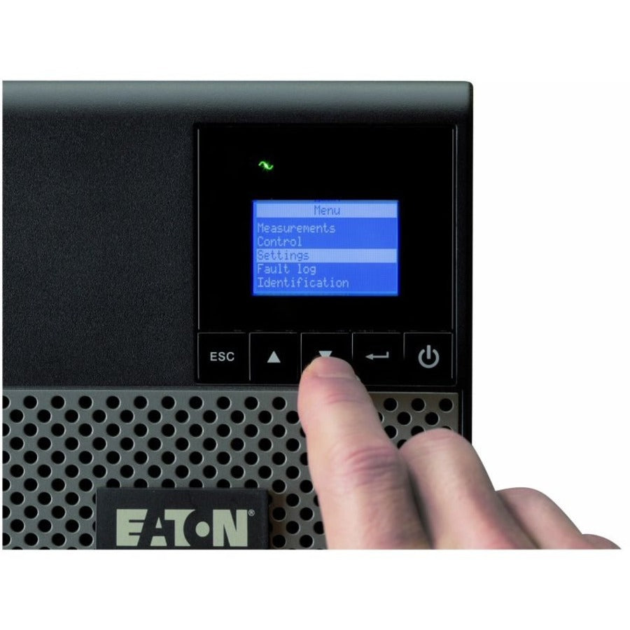 Alternate-Image1 Image for Eaton 5P 1550VA 1100W 230V Line-Interactive UPS, C14 Input, 8 C13 Outlets, True Sine Wave, Cybersecure Network Card Option, Tower