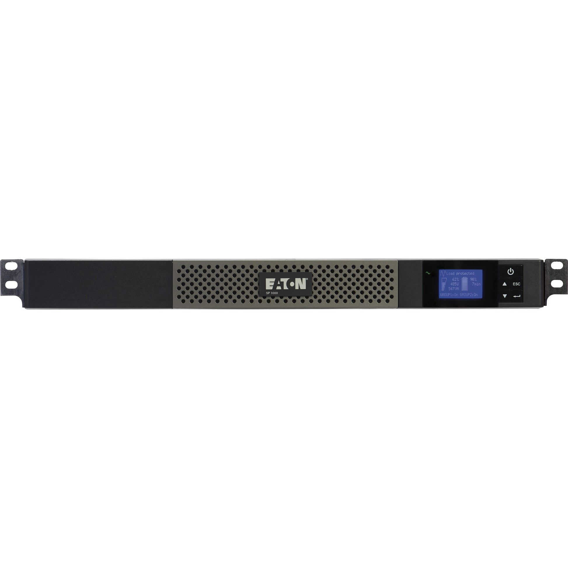 Main Image for Eaton 5P 1000VA 770W 120V Line-Interactive UPS, 5-15P, 5x 5-15R Outlets, True Sine Wave, Cybersecure Network Card Option, 1U