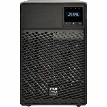 Front Image for Eaton Tripp Lite Series SmartOnline 1000VA 900W 120V Double-Conversion UPS - 6 Outlets, Extended Run, Network Card Option, LCD, USB, DB9, Tower