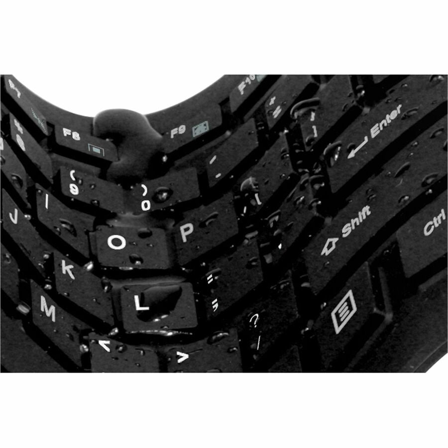 Alternate-Image5 Image for Adesso SlimTouch 232 Antimicrobial Waterproof Flex Keyboard (Full Size)