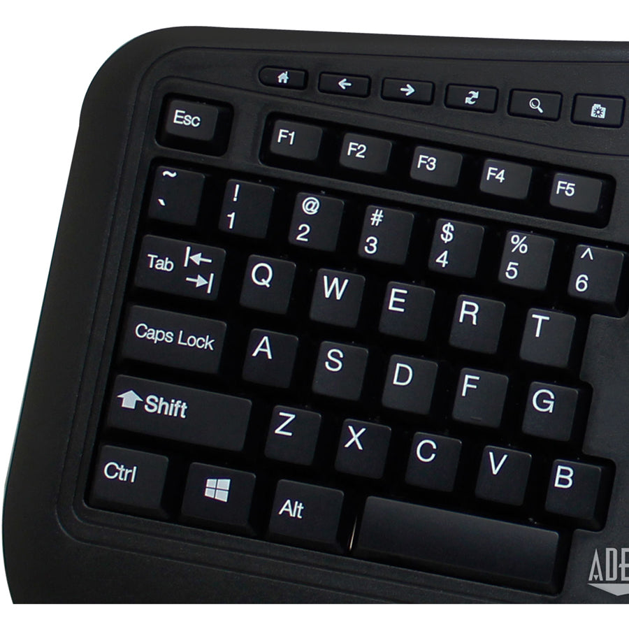 Alternate-Image5 Image for Adesso Wireless Ergonomic Keyboard and Laser Mouse