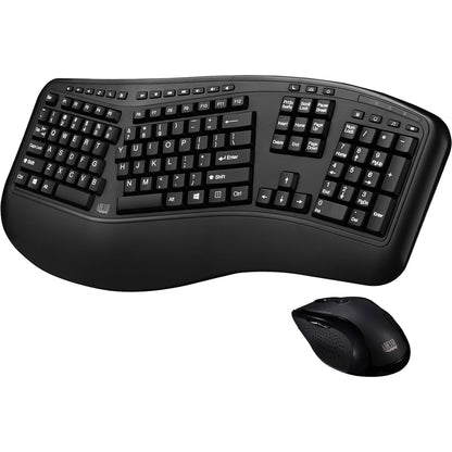 Alternate-Image6 Image for Adesso Wireless Ergonomic Keyboard and Laser Mouse