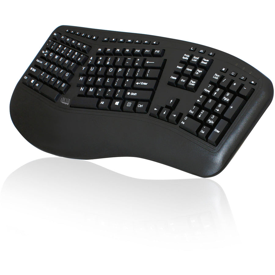 Alternate-Image3 Image for Adesso Wireless Ergonomic Keyboard and Laser Mouse