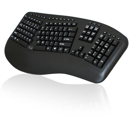 Alternate-Image3 Image for Adesso Wireless Ergonomic Keyboard and Laser Mouse