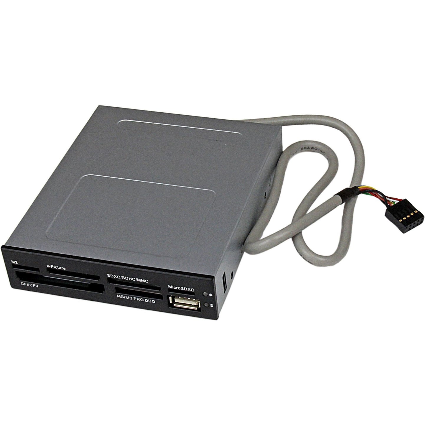 Main Image for StarTech.com 3.5in Front Bay 22-in-1 USB 2.0 Internal Multi Media Memory Card Reader - Black