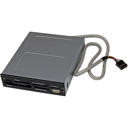 Main Image for StarTech.com 3.5in Front Bay 22-in-1 USB 2.0 Internal Multi Media Memory Card Reader - Black