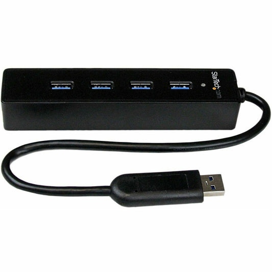Main Image for StarTech.com 4 Port Portable SuperSpeed USB 3.0 Hub with Built-in Cable - 5Gbps
