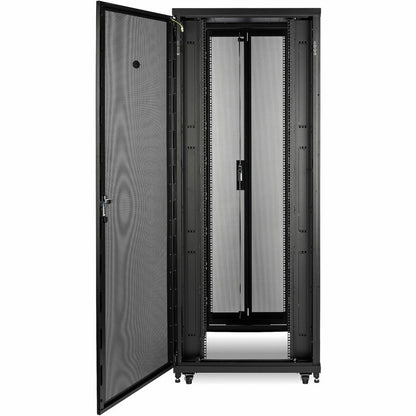 Alternate-Image10 Image for APC NetShelter SV, Server Rack Enclosure, 42U, Black, 2057H x 800W x 1060D mm, with Roof, Castors, Feet, 4 Brackets, Bottom and Side Panels