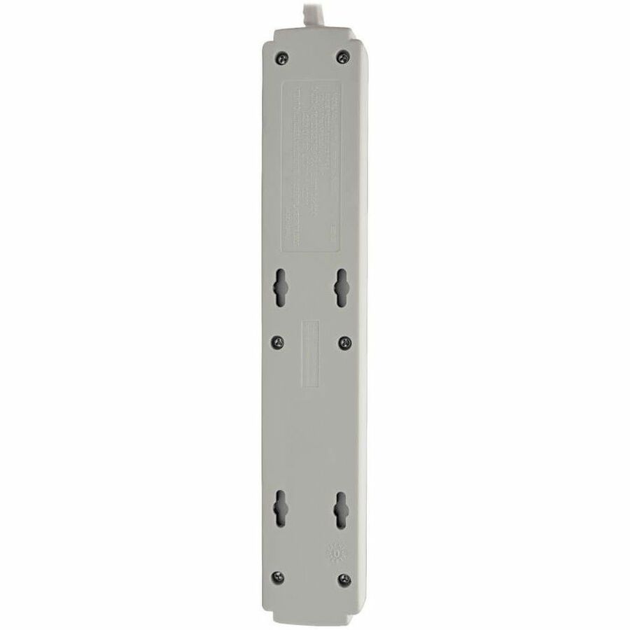 Alternate-Image1 Image for Tripp Lite by Eaton Protect It! 6-Outlet Surge Protector 8 ft. (2.43 m) Cord 990 Joules Low-Profile Right-Angle 5-15P plug
