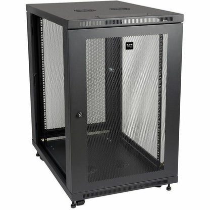 Alternate-Image3 Image for Eaton Tripp Lite Series SmartRack 18U Mid-Depth Half-Height Rack Enclosure Cabinet