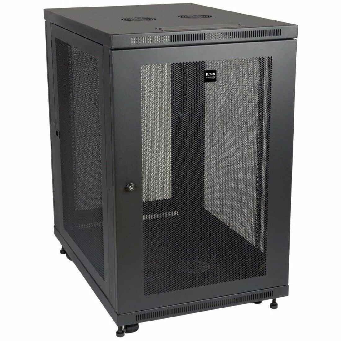 Main Image for Eaton Tripp Lite Series SmartRack 18U Mid-Depth Half-Height Rack Enclosure Cabinet