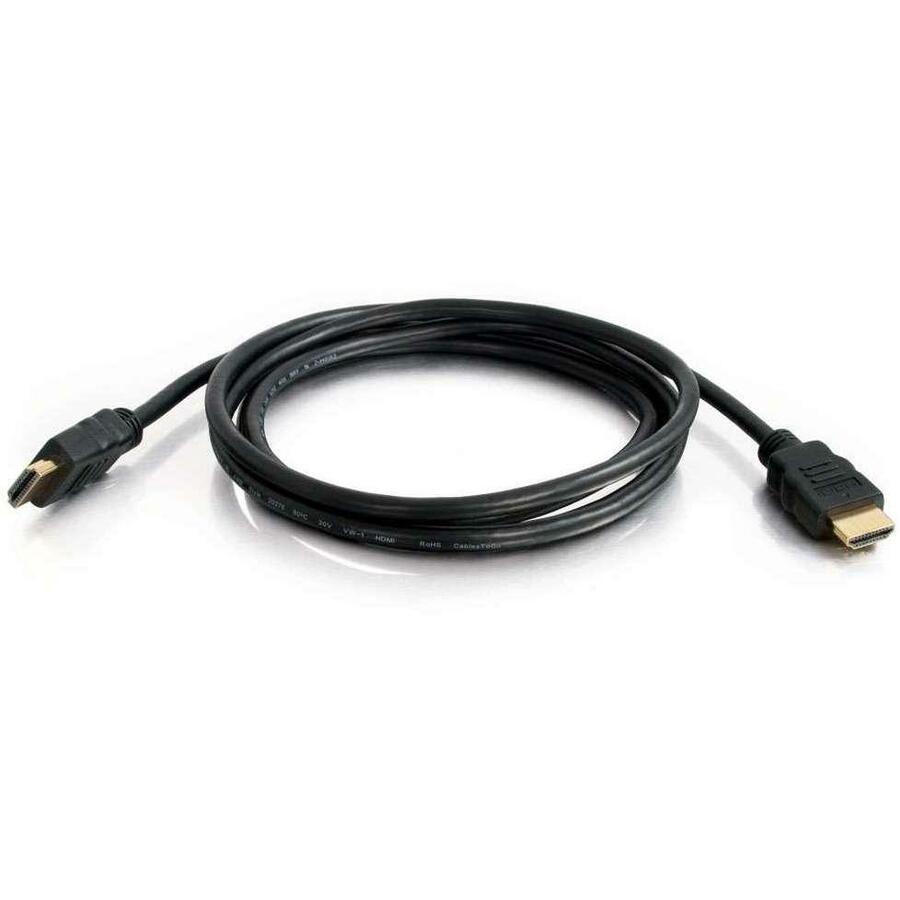 Alternate-Image1 Image for C2G 0.5m (1.6ft) 4K HDMI Cable with Ethernet - High Speed HDMI Cable - M/M