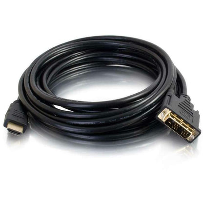 Alternate-Image1 Image for C2G 1m (3ft) HDMI to DVI Cable - HDMI to DVI-D Adapter Cable - 1080p - M/M