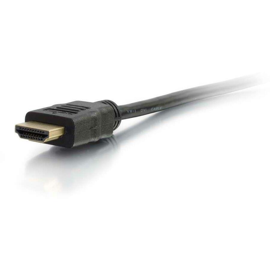 Left Image for C2G 1m (3ft) HDMI to DVI Cable - HDMI to DVI-D Adapter Cable - 1080p - M/M
