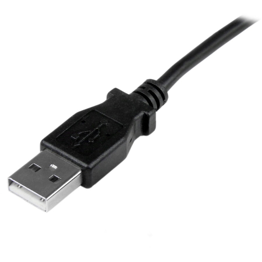 Alternate-Image2 Image for StarTech.com 1m Mini USB Cable - A to Up Angle Mini B