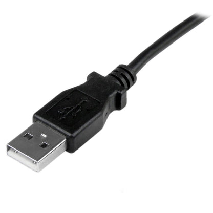 Alternate-Image2 Image for StarTech.com 1m Mini USB Cable - A to Up Angle Mini B