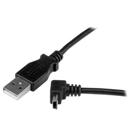 Alternate-Image1 Image for StarTech.com 1m Mini USB Cable - A to Up Angle Mini B
