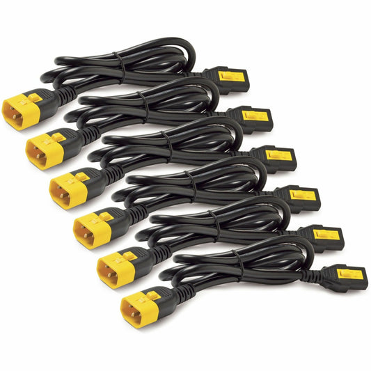 Main Image for APC NetShelter Power Cord Kit (6 ea), Locking, C13 to C14, 1.8m, North America