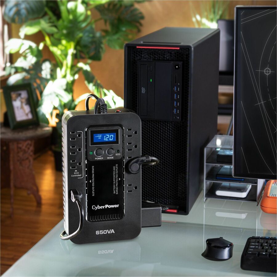 Life-Style Image for CyberPower EC650LCD Ecologic UPS Systems