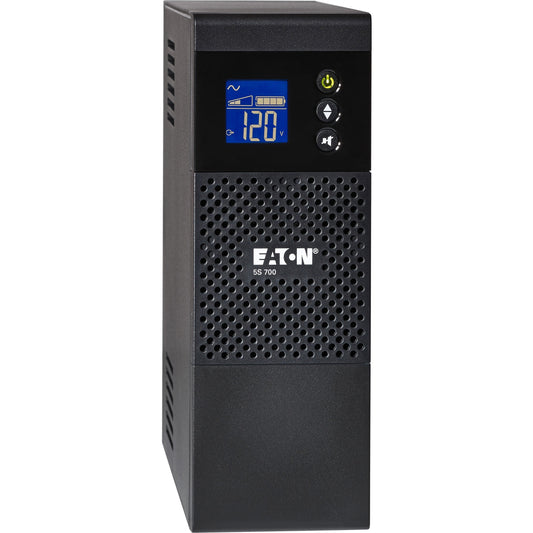 Main Image for Eaton 5S UPS 700 VA 420 Watt 120V Line-Interactive Battery Backup Tower USB LCD
