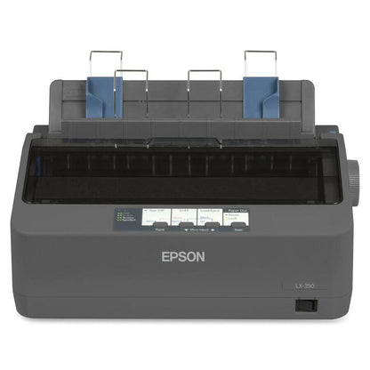 Life-Style Image for Epson LX-350 9-pin Dot Matrix Printer - Monochrome - Energy Star - Black