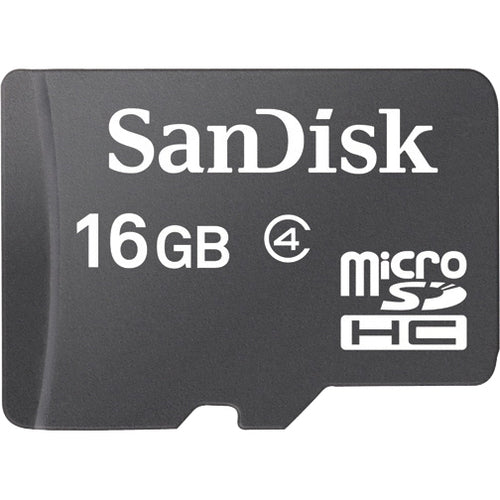 Main Image for SanDisk 16 GB Class 4 microSDHC