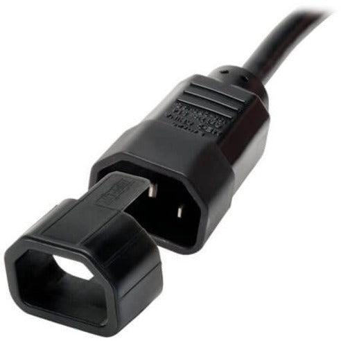 Alternate-Image2 Image for Eaton Tripp Lite Series Plug-Lock Inserts (C14 power cord to C13 outlet), Black, 100 pack