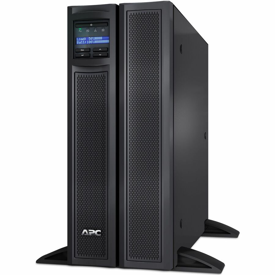 Alternate-Image1 Image for APC Smart-UPS X, Line Interactive,2000VA,Rack/tower convertible 4U, 100V-127V, 6x 5-15R+3x 5-20R+1x L5-20R NEMA,SmartSlot,Extended runtime,Short depth