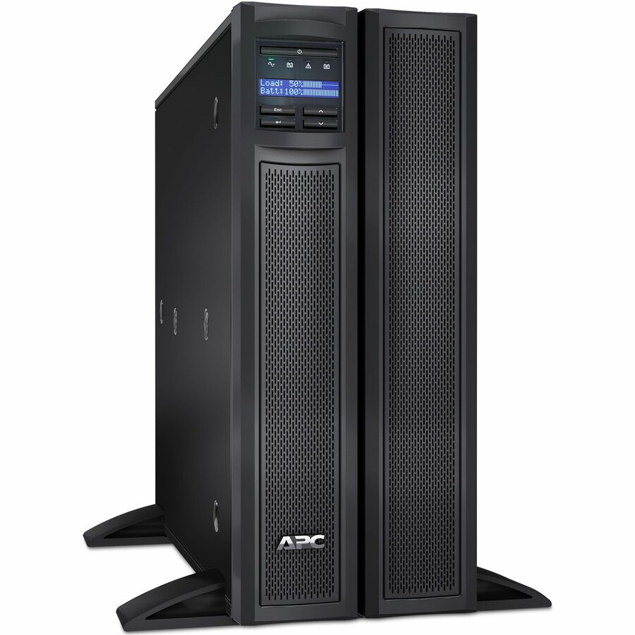 Alternate-Image2 Image for APC Smart-UPS X, Line Interactive,2000VA,Rack/tower convertible 4U, 100V-127V, 6x 5-15R+3x 5-20R+1x L5-20R NEMA,SmartSlot,Extended runtime,Short depth