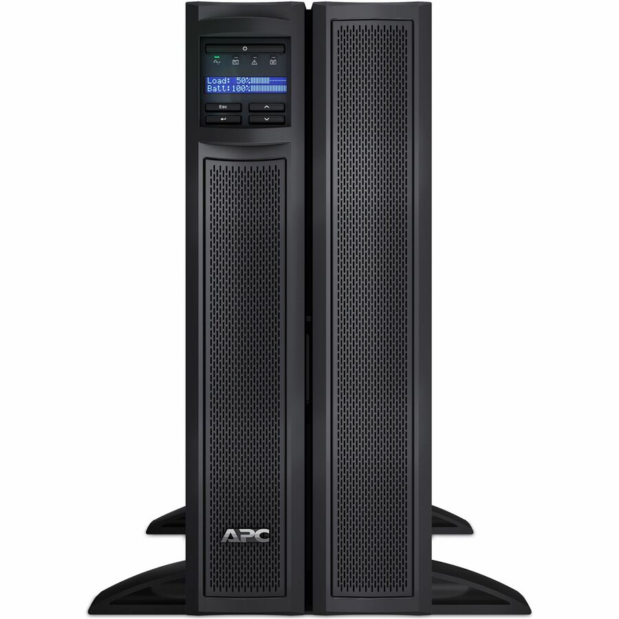 Front Image for APC Smart-UPS X, Line Interactive,2000VA,Rack/tower convertible 4U, 100V-127V, 6x 5-15R+3x 5-20R+1x L5-20R NEMA,SmartSlot,Extended runtime,Short depth