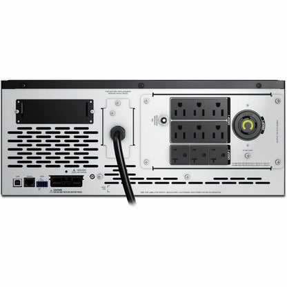 Rear Image for APC Smart-UPS X, Line Interactive,2000VA,Rack/tower convertible 4U, 100V-127V, 6x 5-15R+3x 5-20R+1x L5-20R NEMA,SmartSlot,Extended runtime,Short depth